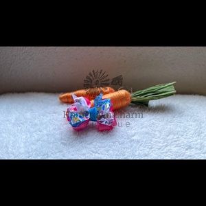 Handmade Ribbon Easter Bow